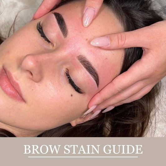 Brow Stain Guide